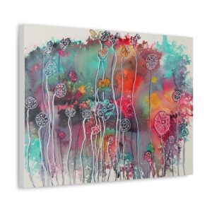 Festival of Flowers Canvas Print