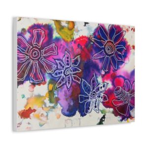 Burst of Energy Canvas Print