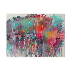 Festival of Flowers - Canvas