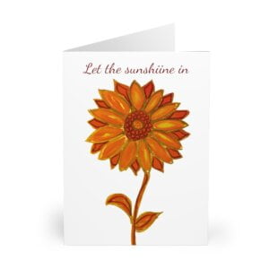 Let the Sunshine In - Greeting Cards (5 Pack)